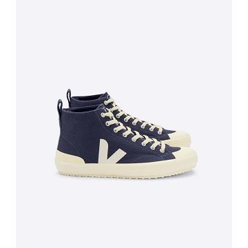 Veja NOVA HT CANVAS Men's High Tops Blue | NZ 104DFM